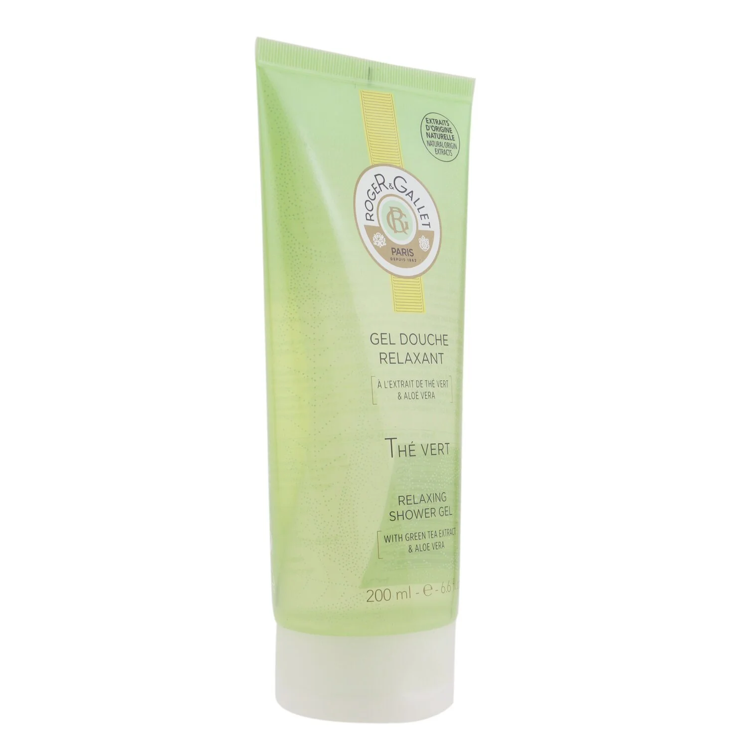 Roger & Gallet Green Tea (The Vert) Relaxing Shower Gel  200ml/6.6oz