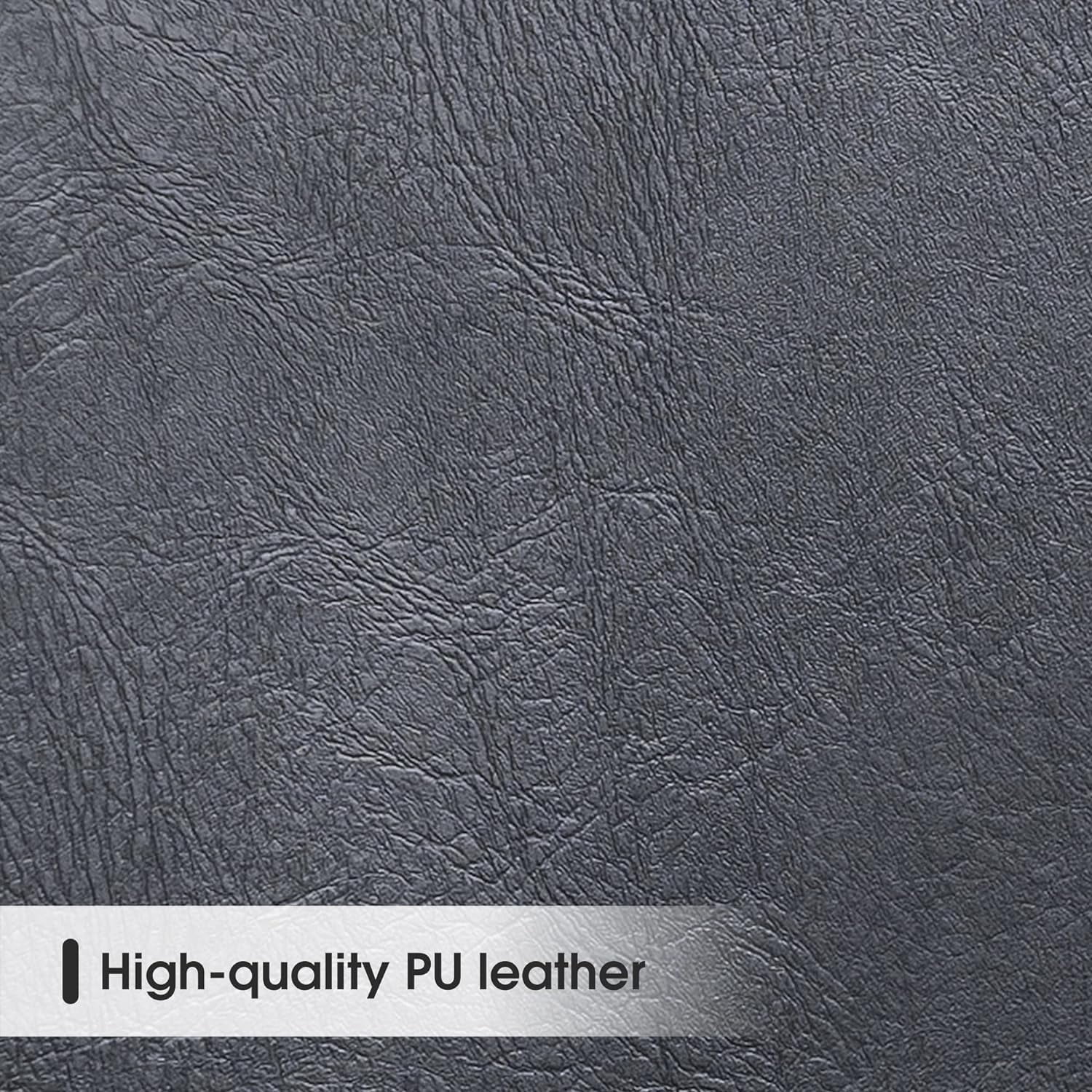 Waiting Room Chairs Reception Settee Bench, Leather Upholstered Dining Bench With Backrest, Office Salon Furniture W702 (Black)