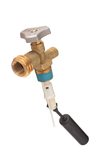 Flame King OPD Propane Tank Service Overfill Protection Valve for Standard 20 LB Pound Grill Cylinder