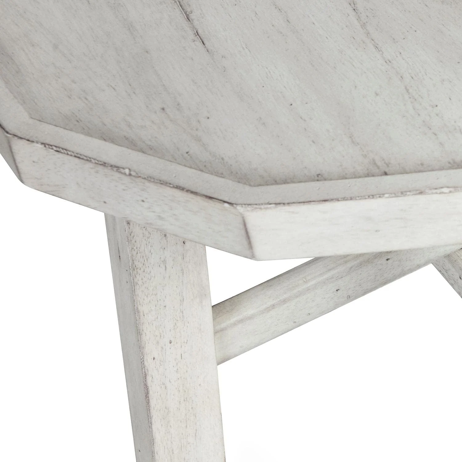 Solid Wood Tray Top, Timber-Beam Base, And Cross-Stretchers In Vanilla Brown Finish Cocktail Table, 36 X 36 X 18, Alabaster