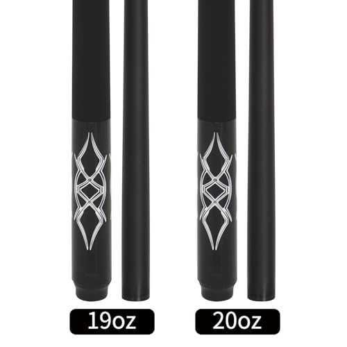 Fiberglass Graphite Composite Billiard Pool Cue Sticks 18oz 19oz 20oz 21oz 58inch