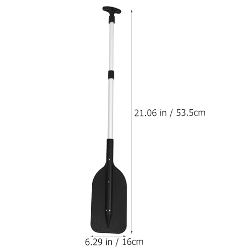 BESPORTBLE 2Pcs Adjustable Aluminum Alloy Kayak Paddle, Retractable Boat Oars for Kayaking, Canoe, Paddleboat, and Water Sports Accessories