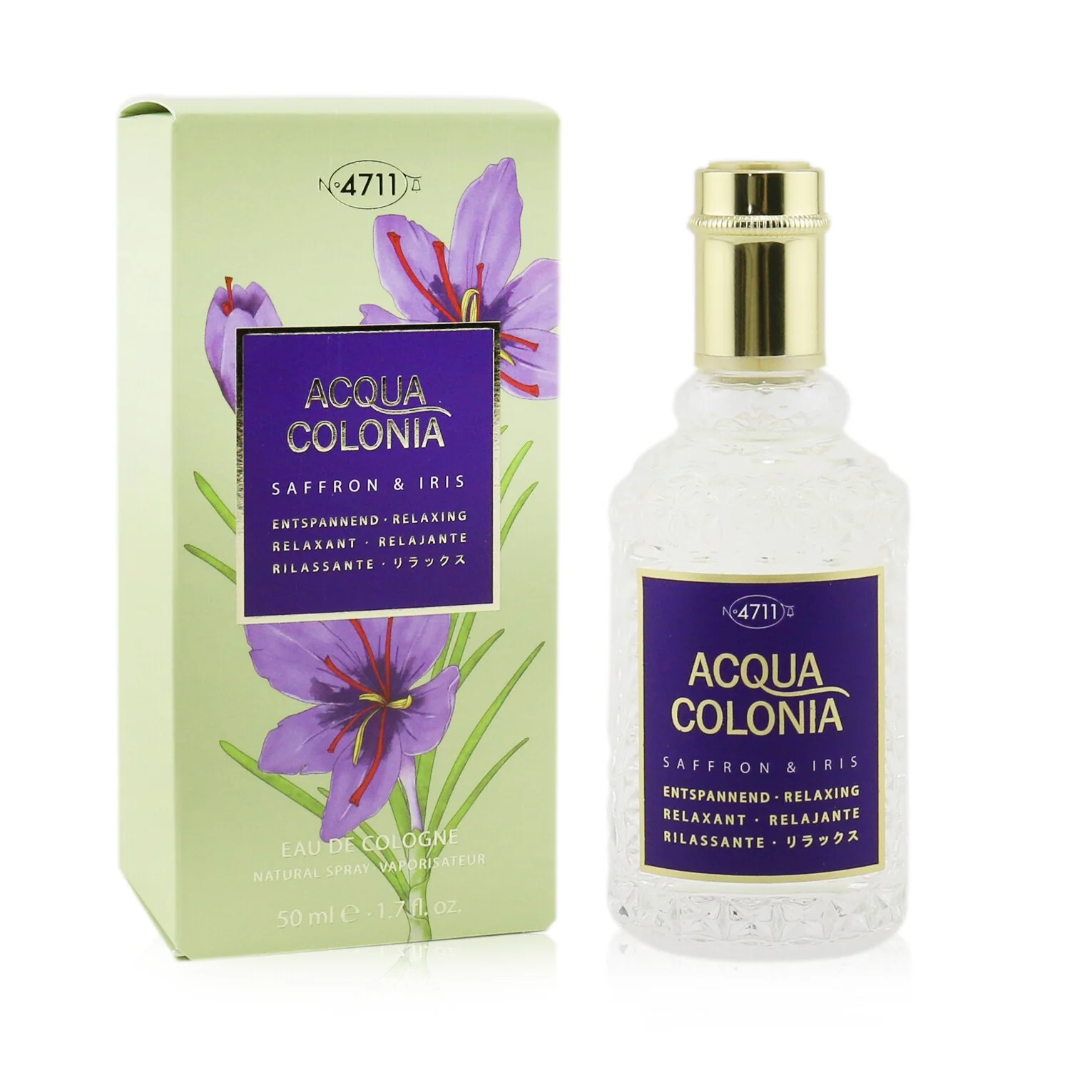 4711 Acqua Colonia Saffron & Iris Eau De Cologne Spray  170ml/5.7oz