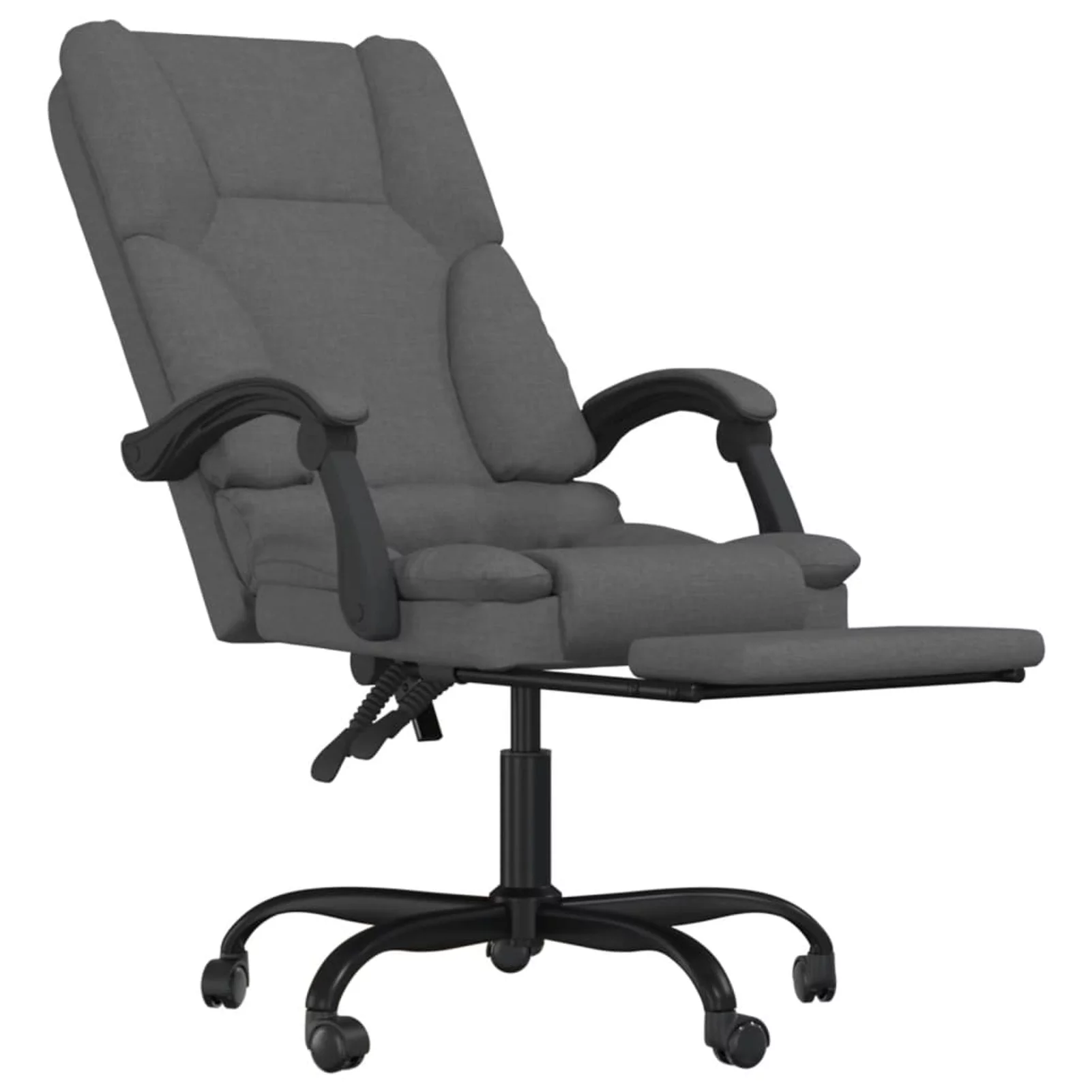moobody Massage Reclining Office Chair Dark Gray Fabric