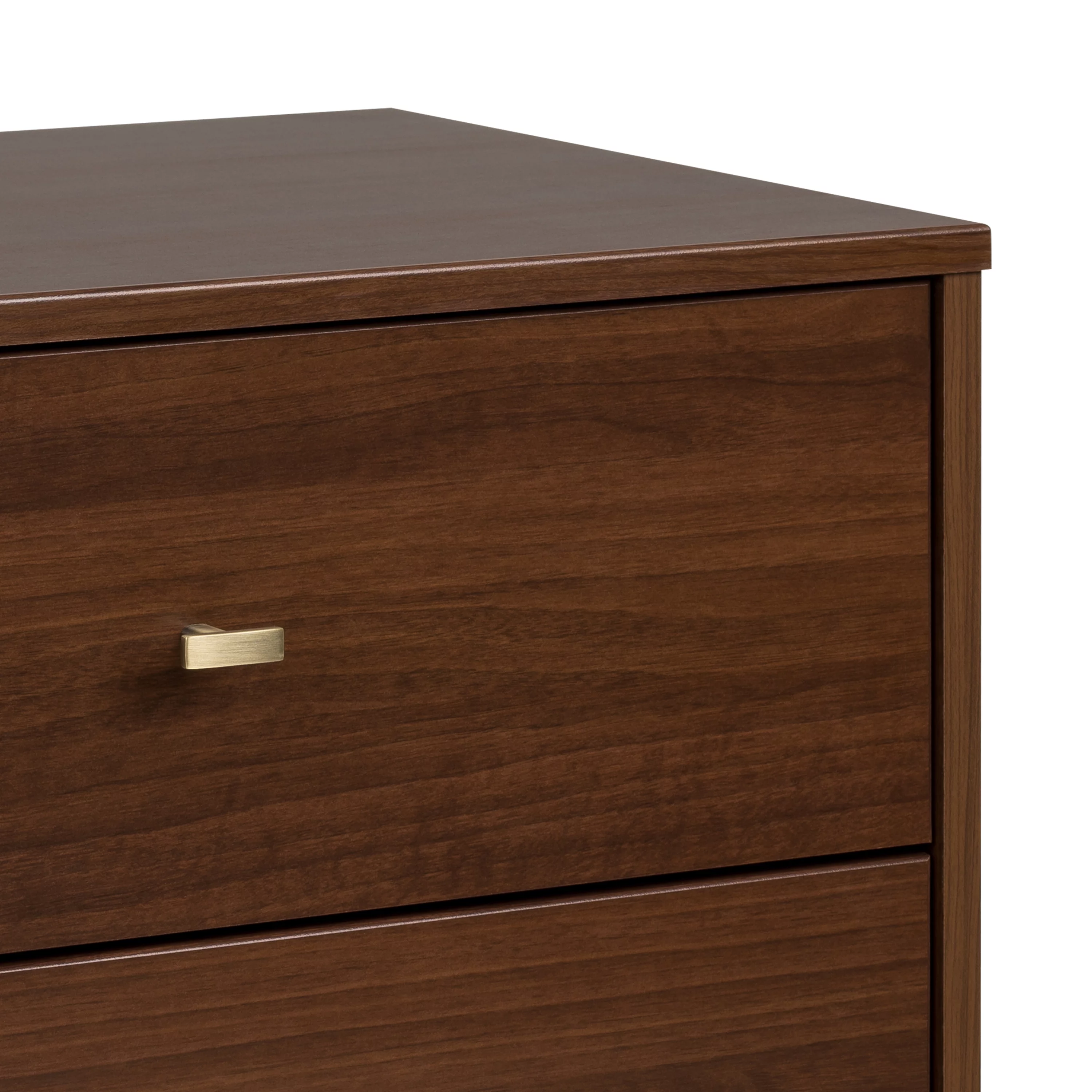 Prepac Milo Mid-Century Modern 2-Drawer Nightstand, 16