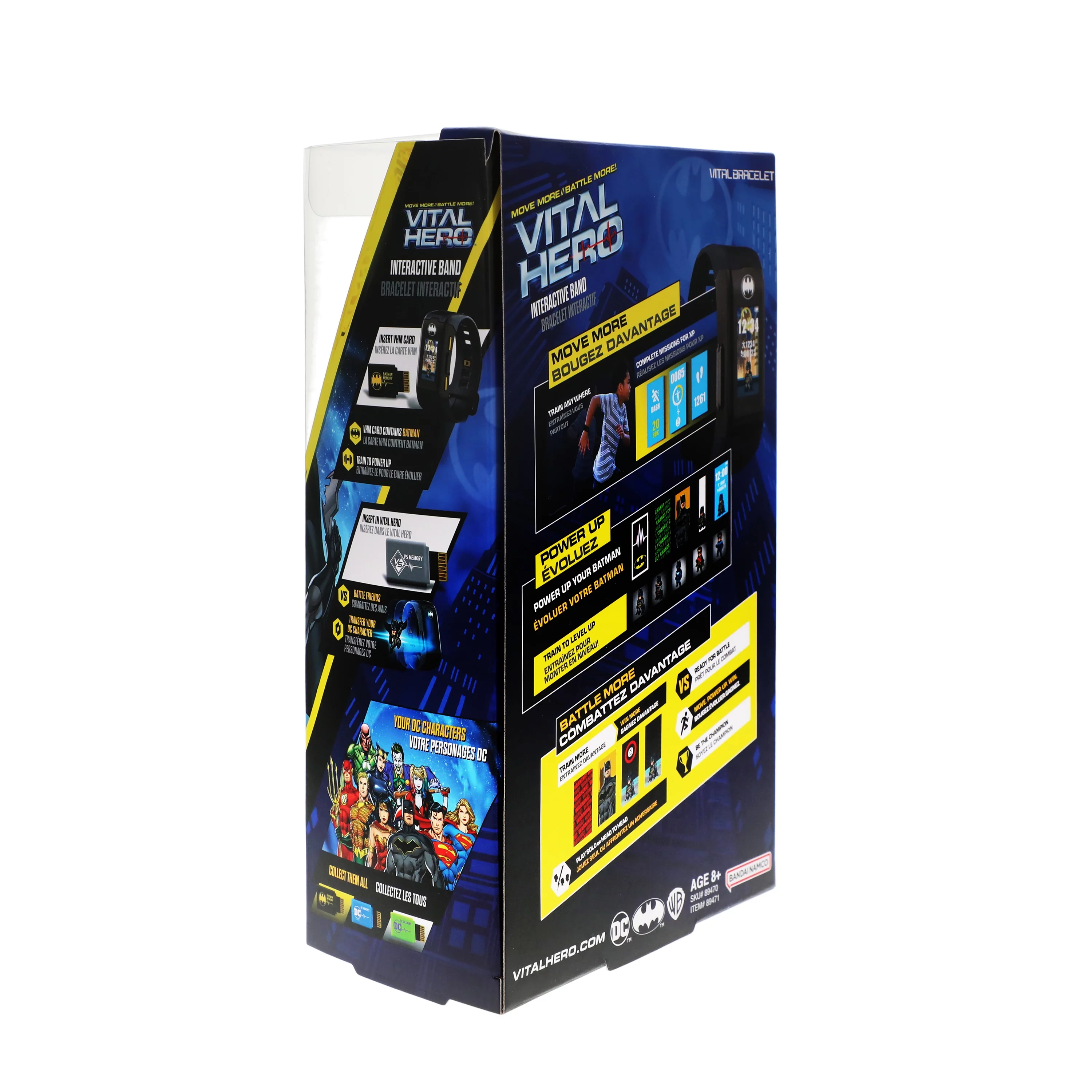 Vital Hero Batman - Interactive Band w/ Watch, Heart Rate, and Step Counter