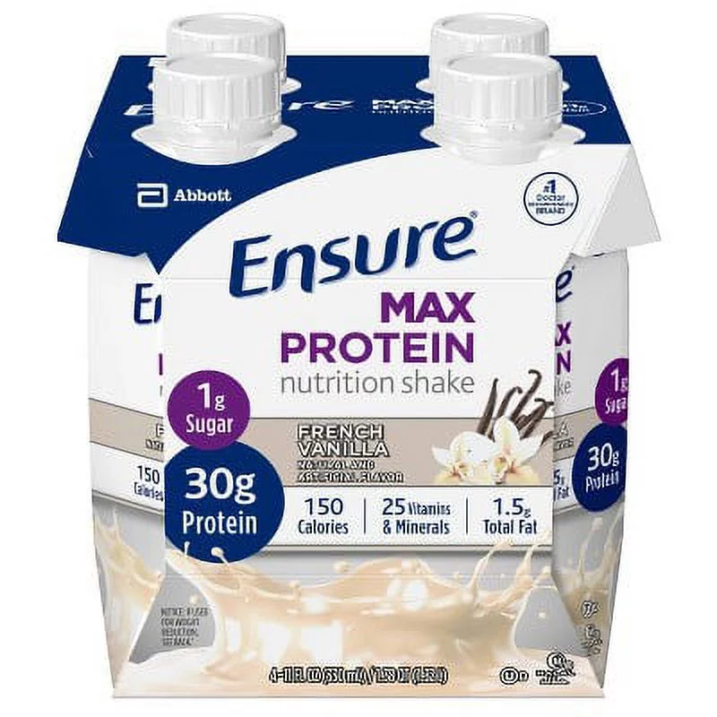 Ensure Max Protein Nutrition Shake - Vanilla - 44 Fl Oz Total