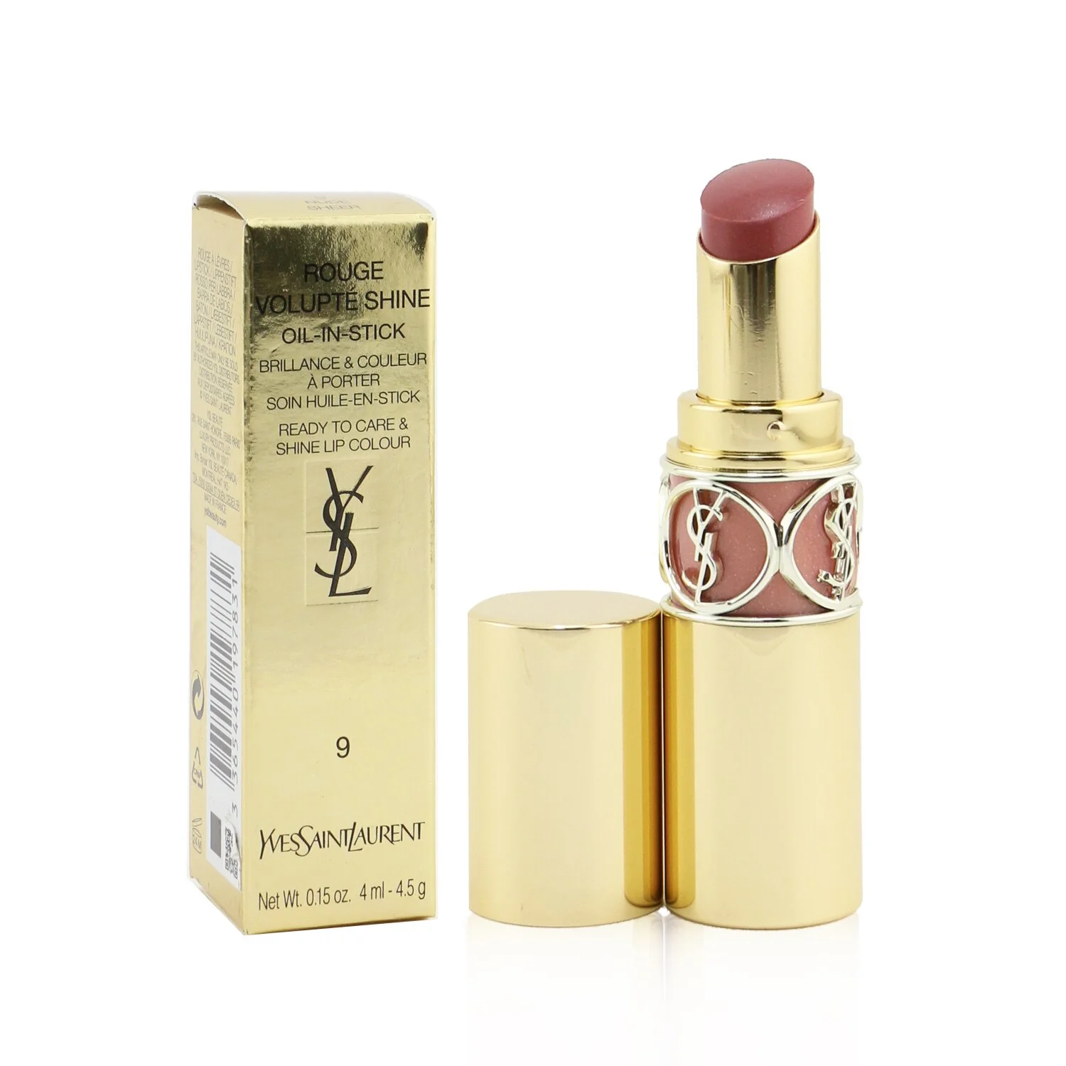 Yves Saint Laurent Rouge Volupte Shine - # 130 Burnt Suede  3.2g/0.11oz