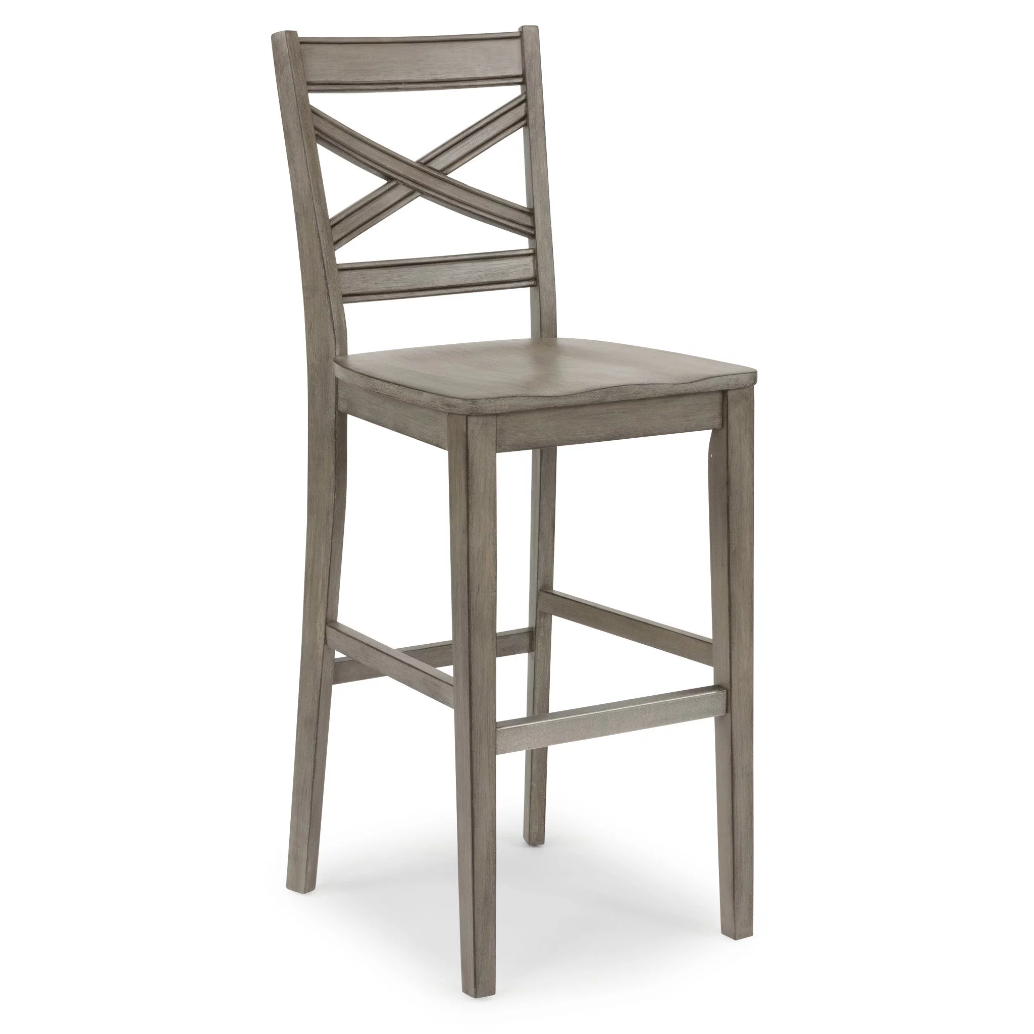 Mountain Lodge Gray Bar Stool