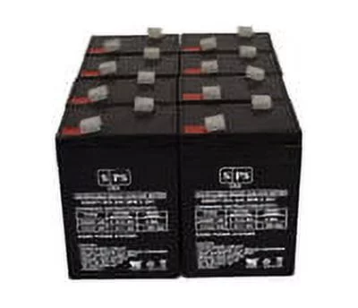 SPS Brand 6V 4.5 Ah Medical Replacement Battery for Welch-Allyn Quick Signs 5000 Monitor (8 Pack)