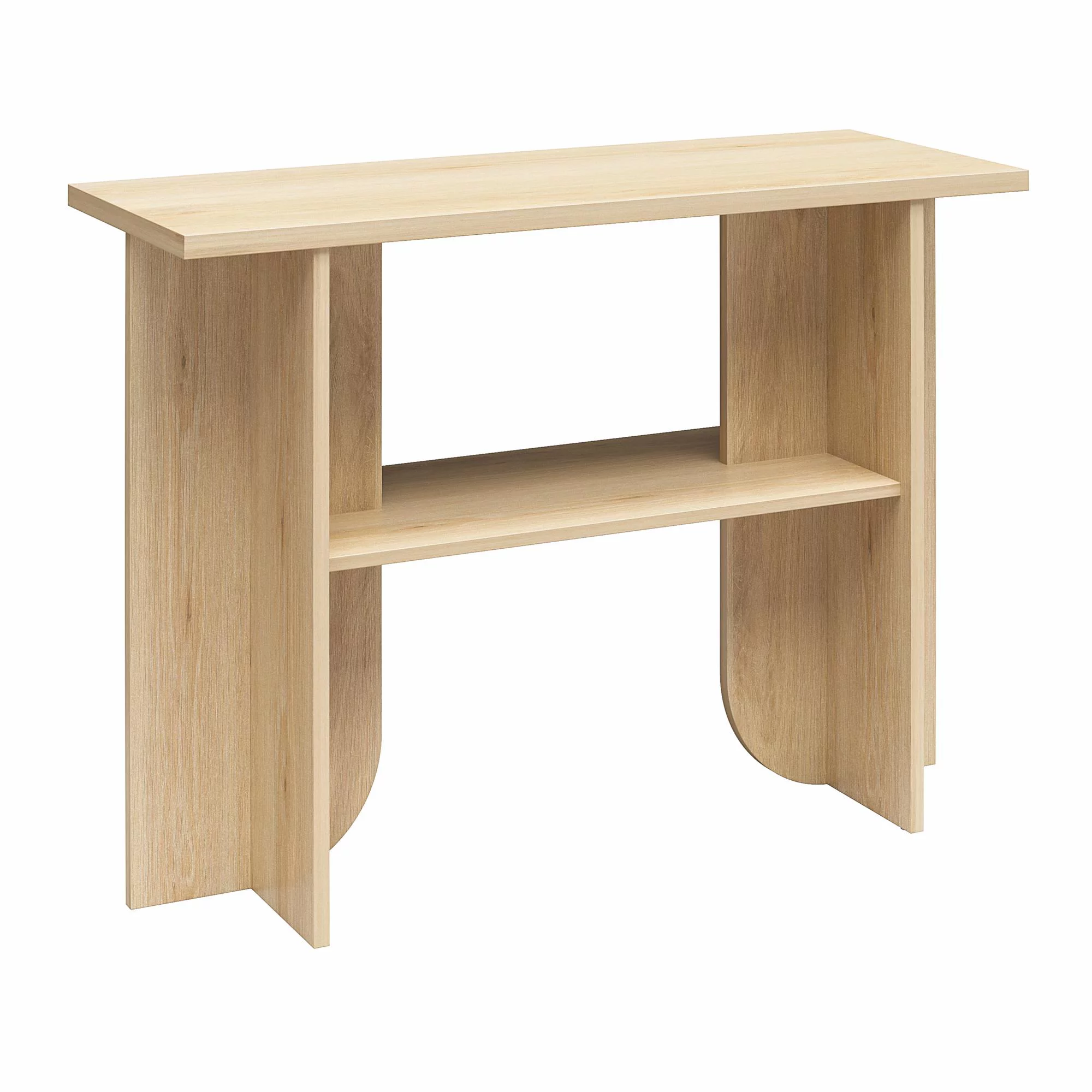 Voler Console Table, Light Oak