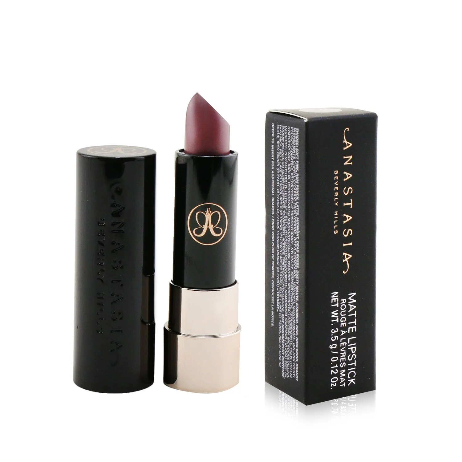 Anastasia Beverly Hills Matte Lipstick - # Cool Brown (Deep Taupe Brown)  3.5g/0.12oz