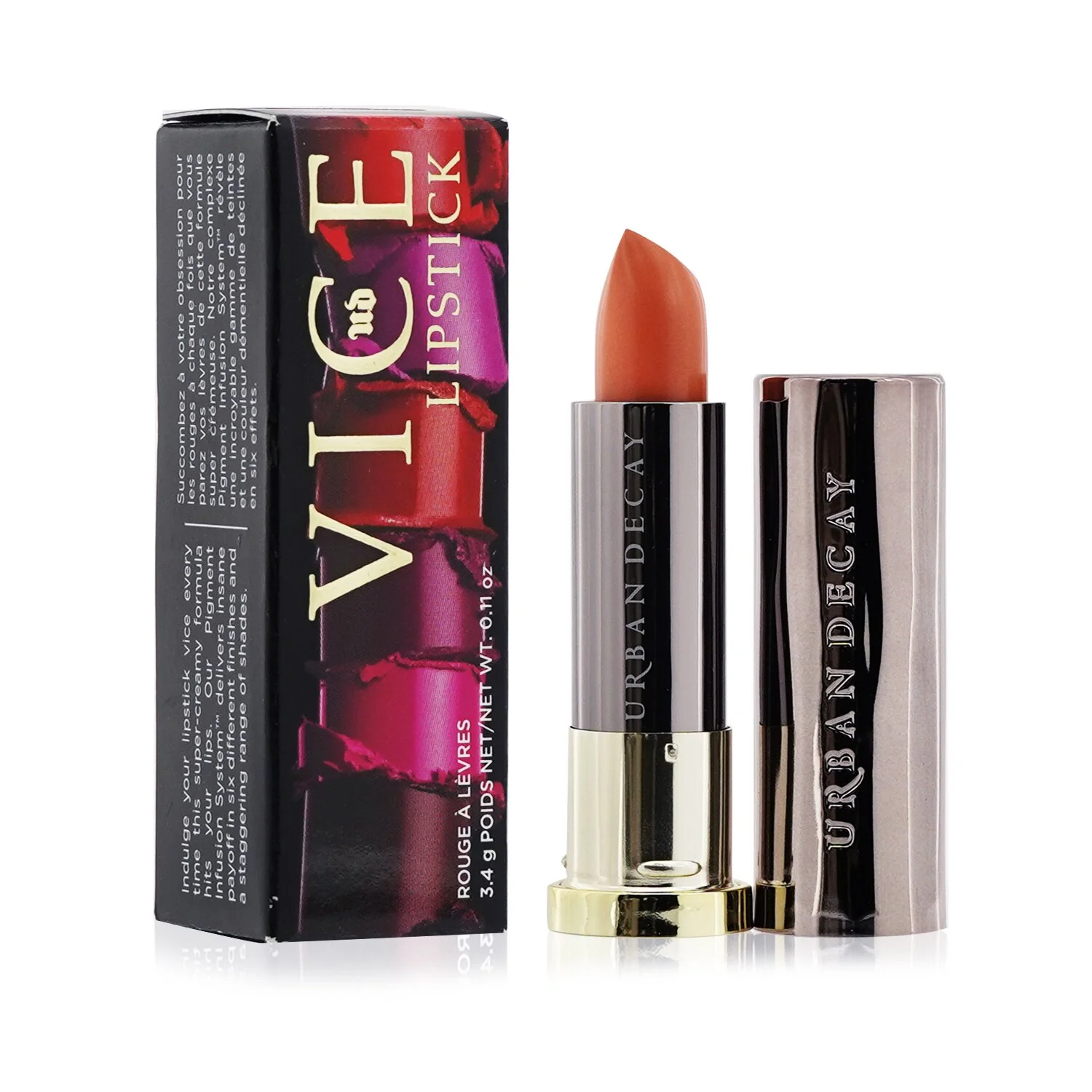 Urban Decay Vice Lipstick - # Pandemonium (Mega Matte)  3.4g/0.11oz