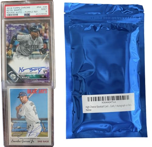 Baseball Walk Off Mystery Pack - 2 Cards, 1 PSA Graded & 1 Autograph/Relic Ungraded