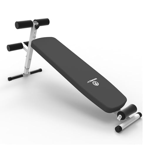 Marcy Utility Slant Board Exercise Bench for Strength Training and Home Gym Workouts