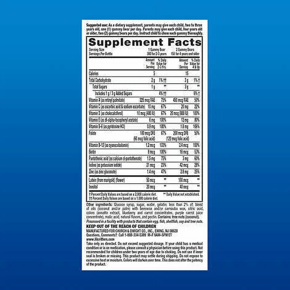 L'il Critters Gummy Vites, 300 Gummy Bears