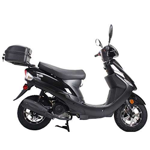 X-PRO 50cc Adult Moped Gas Moped Motorcycle 50cc with 10