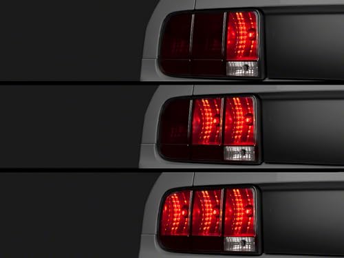 Raxiom Tail Light Sequencer Harness Kit with Tuning Plug and Play Wire Fits Mustang 1996-2004 Excluding 1999-2001 Cobra