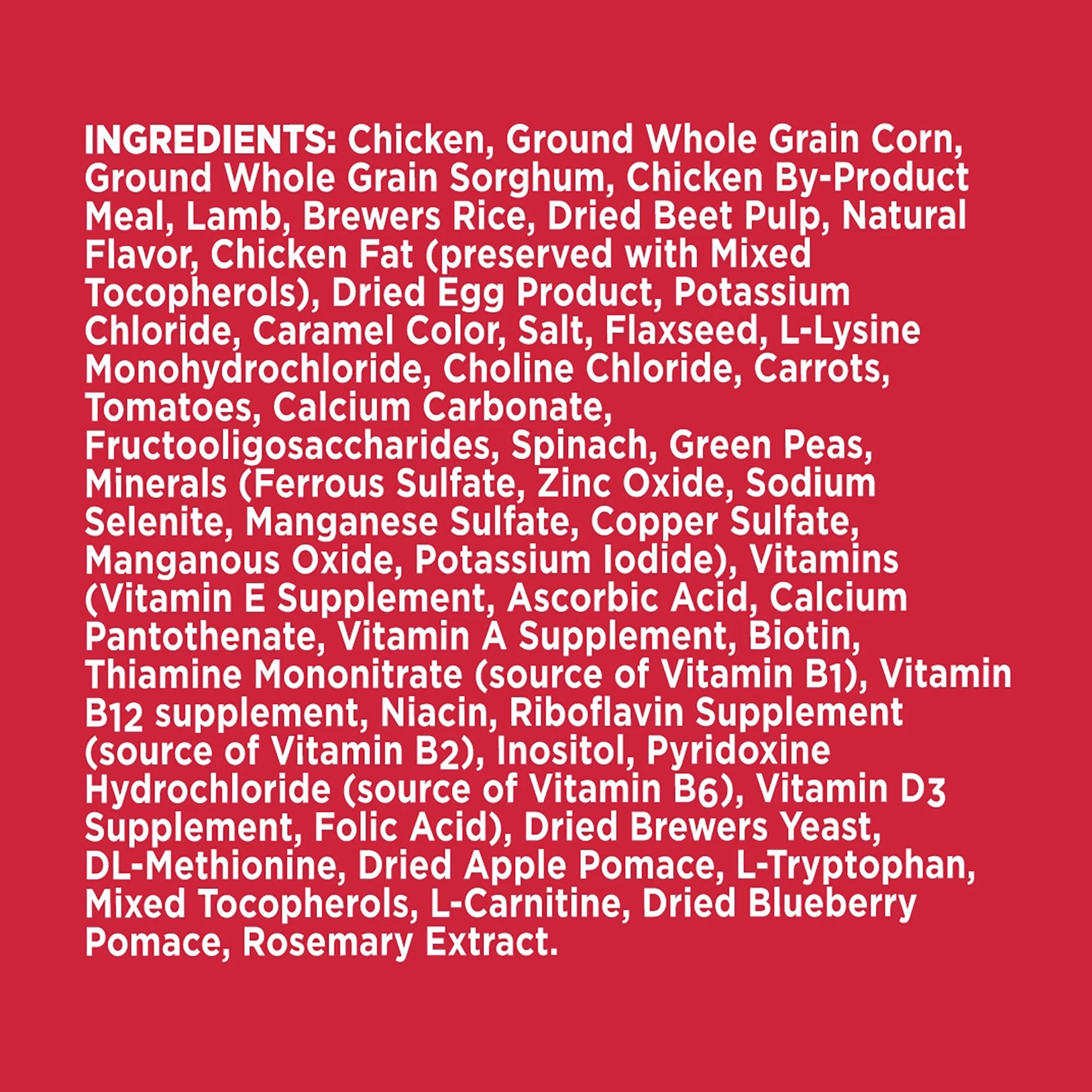 Iams Proactive Health Adult With Grass-Fed Lamb Dry Dog Food, 26.2 Lb