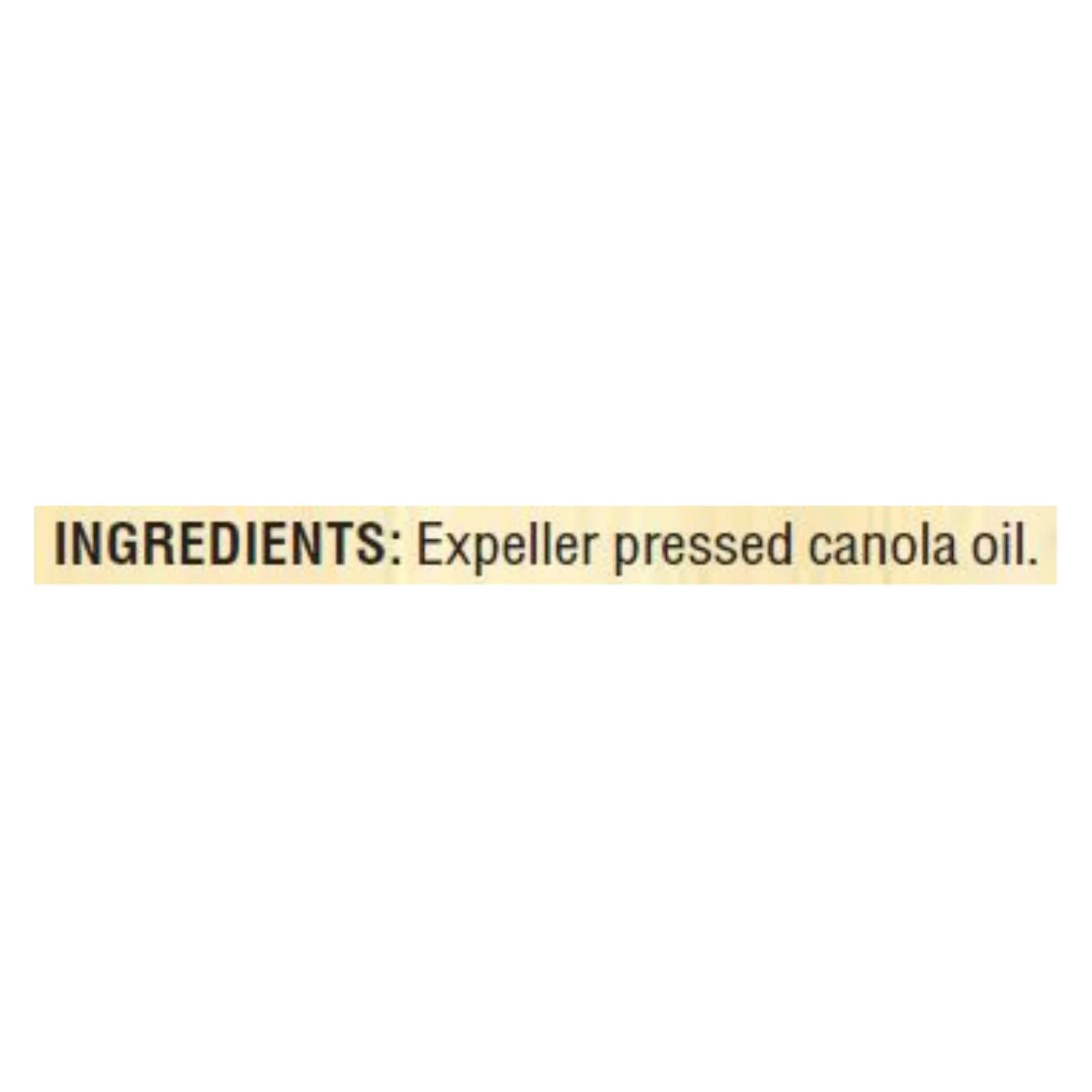 Woodstock Expeller Pressed Canola Oil - Single Bulk Item - 35LB