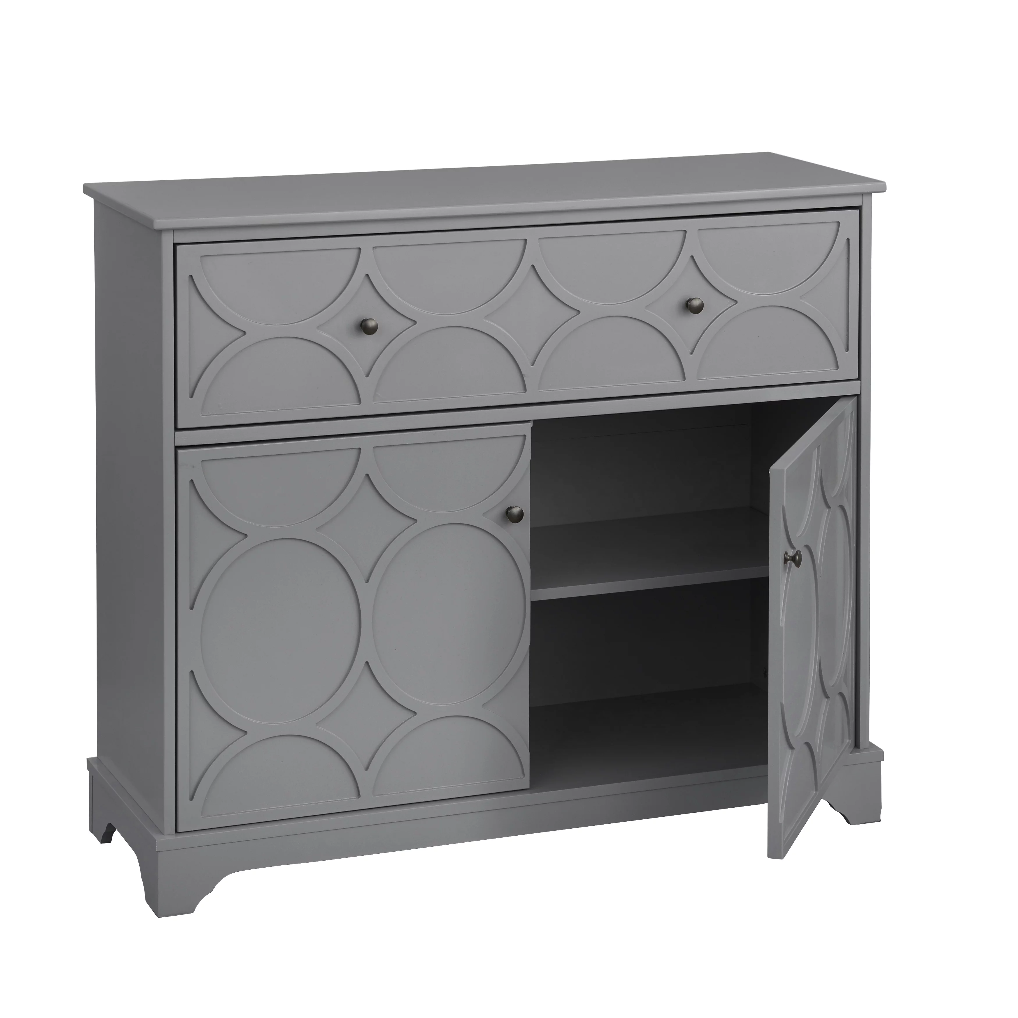 TMS Dawson Cabinet, Charcoal Gray