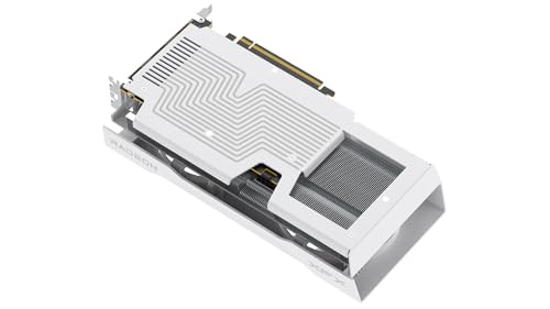 XFX Swift AMD Radeon RX 9060 XT OC White Gaming Edition with 8GB GDDR6 HDMI 2xDP, AMD RDNA 4 RX 9060XT RX-96TSW8GWQ