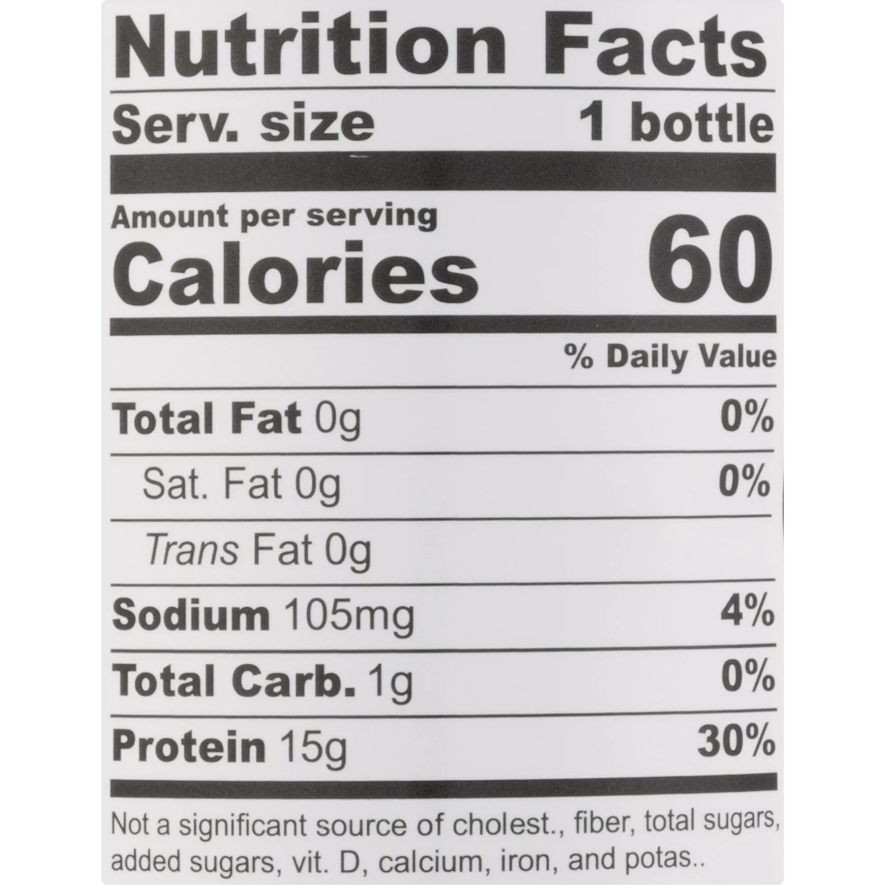 Protein2o 15g Whey Protein Infused Water, Harvest Grape, 16.9 oz Bottle (1 Count)