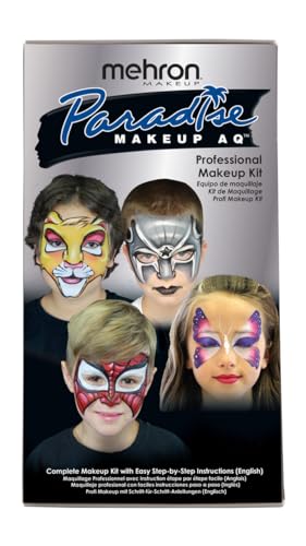 Mehron Makeup Professional Premium Makeup Kit - Paradise Face & Body Paint *