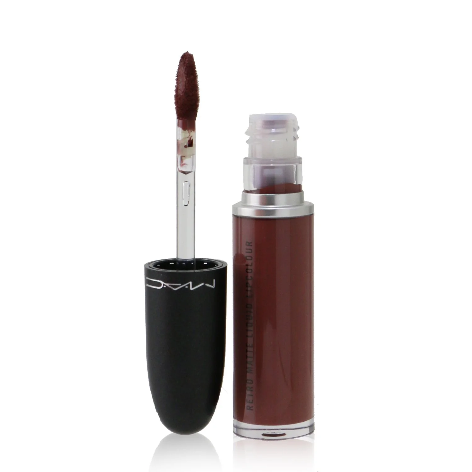MAC Retro Matte Liquid Lipcolour - # 127 Foiled (Rose Bronze) (Metallic)  5ml/0.17oz
