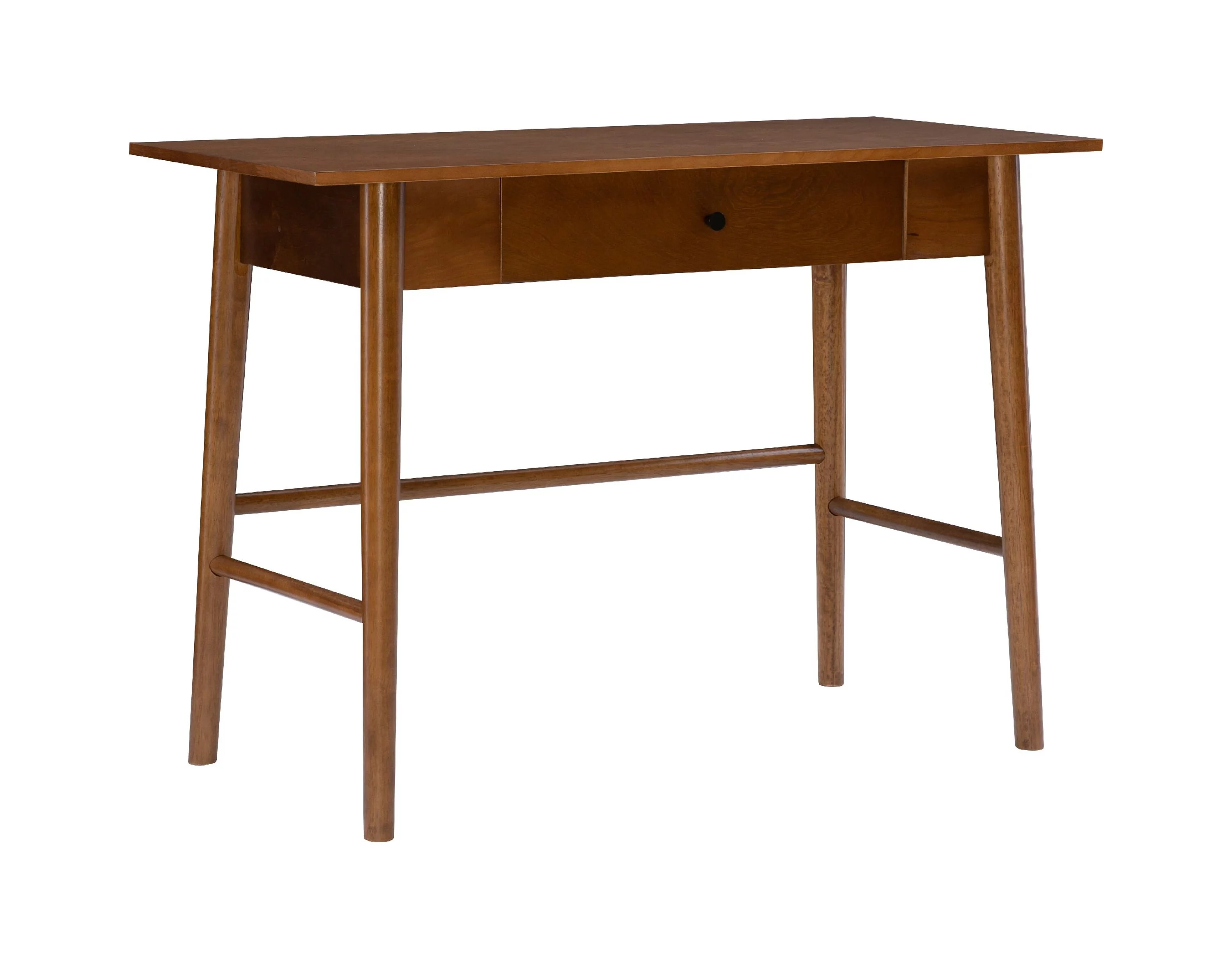 Linon Ashville Single Drawer Mid-Century Writing Desk, 42