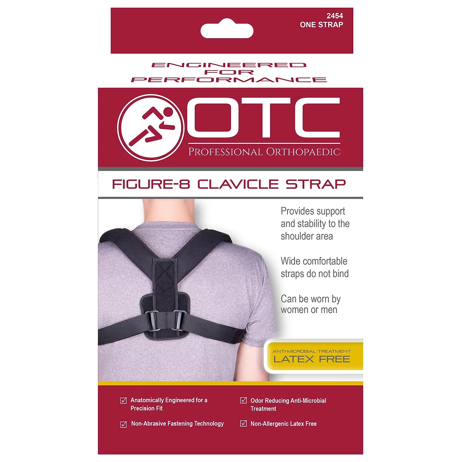 OTC Select Series Figure-8 Clavicle Strap Beige Large (2454-L)