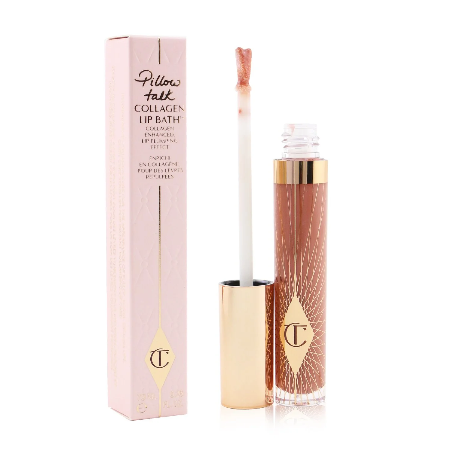 Charlotte Tilbury Collagen Lip Bath - # Refresh Rose  7.9ml/0.26oz