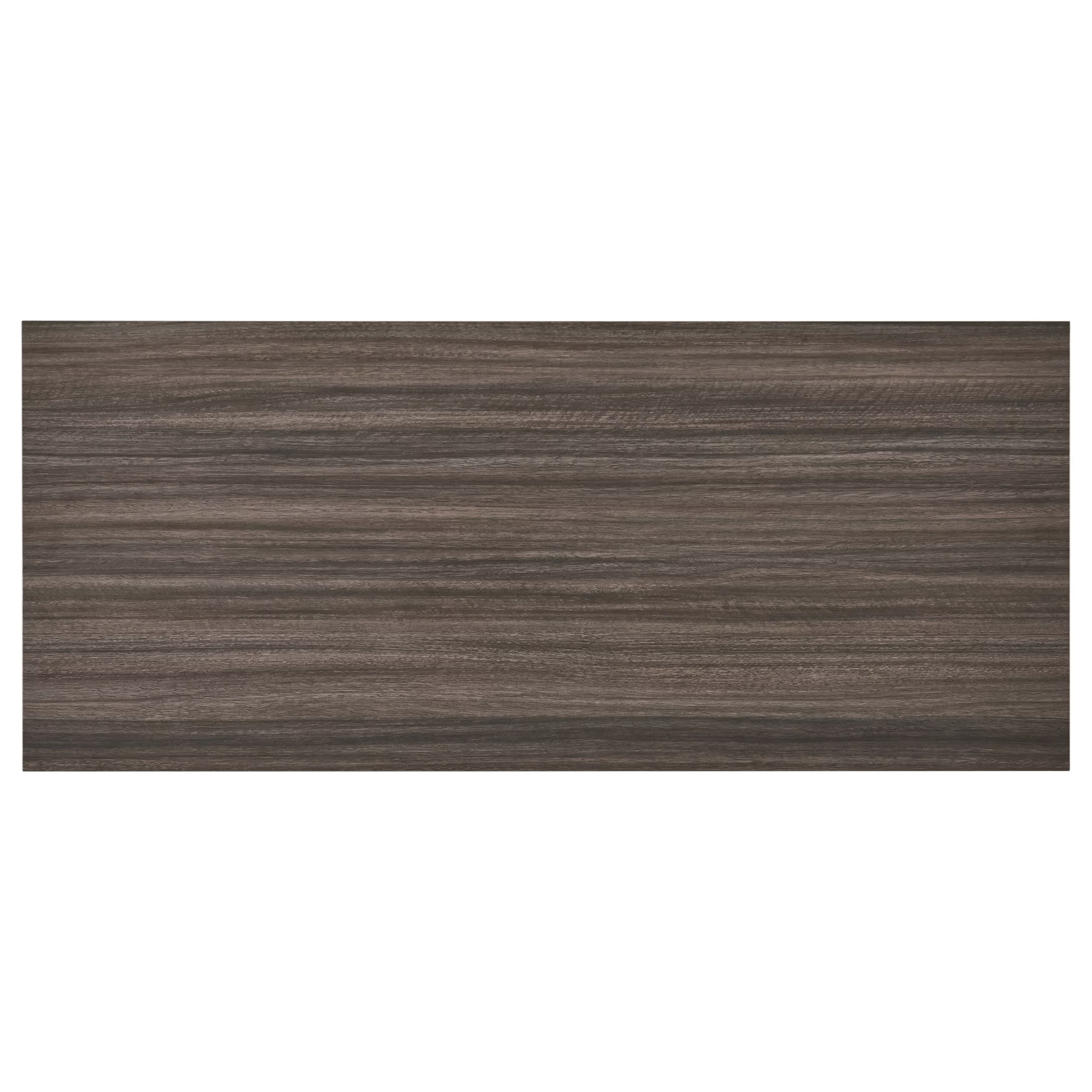 Kaboon 60x24 Universal Table Top, Rectangular Desk Top Reversible, Walnut