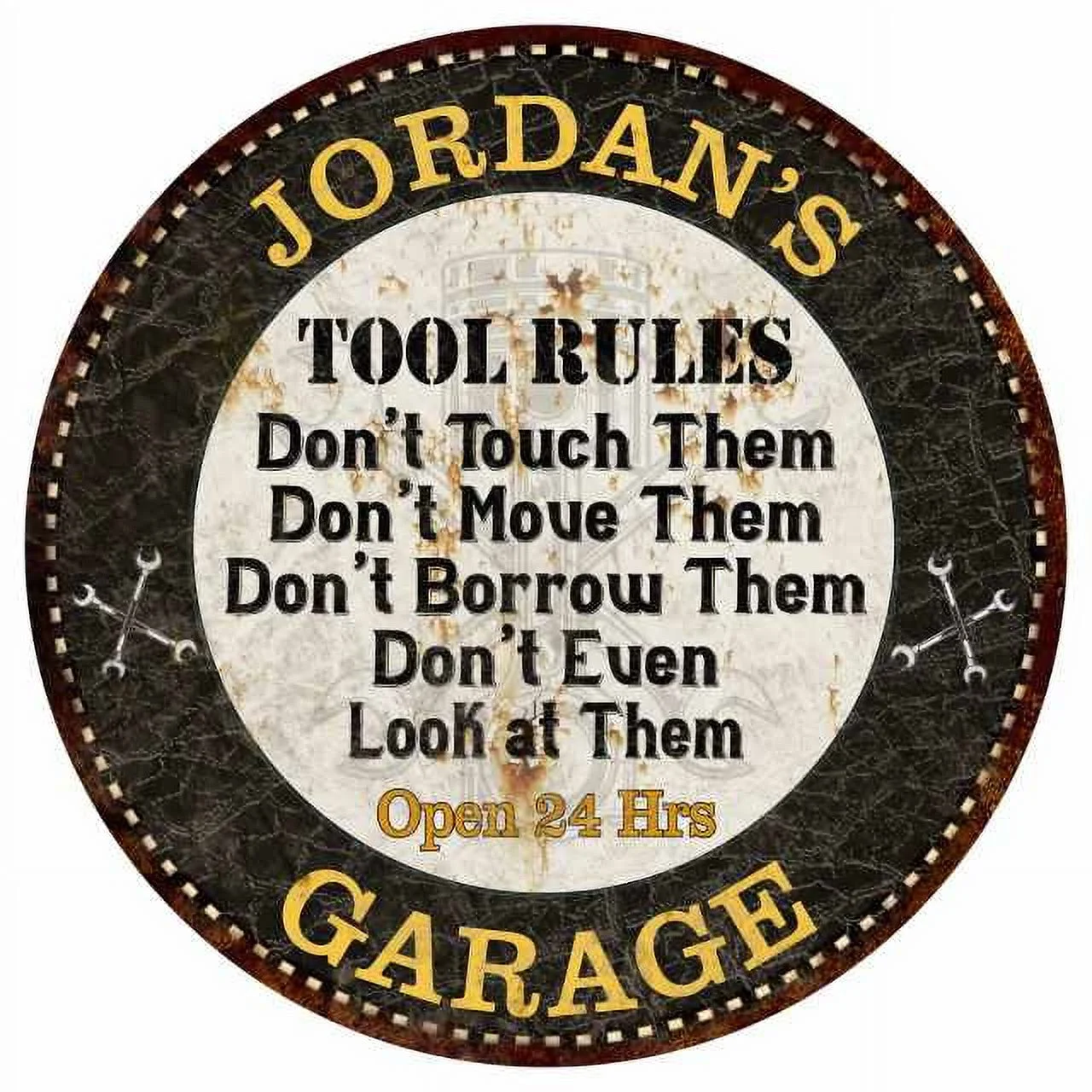 JORDAN'S Garage Rules 12