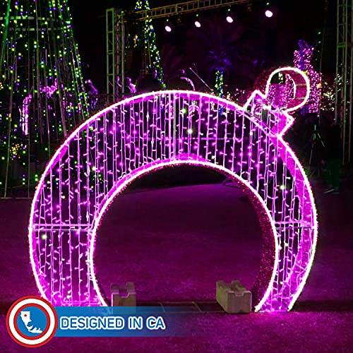 Russell Decor LED Rope Lights Festival Holiday Party Seasonal Christmas Decoration 30ft - 200ft Customized Available (Cool White, 50)