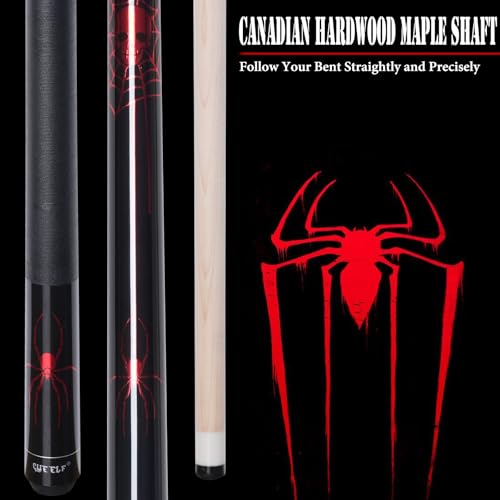 Pool Cue Stick,Billiard Cue Sticks with Hard Case Low Deflection Shaft Professional Billiard Pool Cues Sticks 19.5-21 oz cue Stick