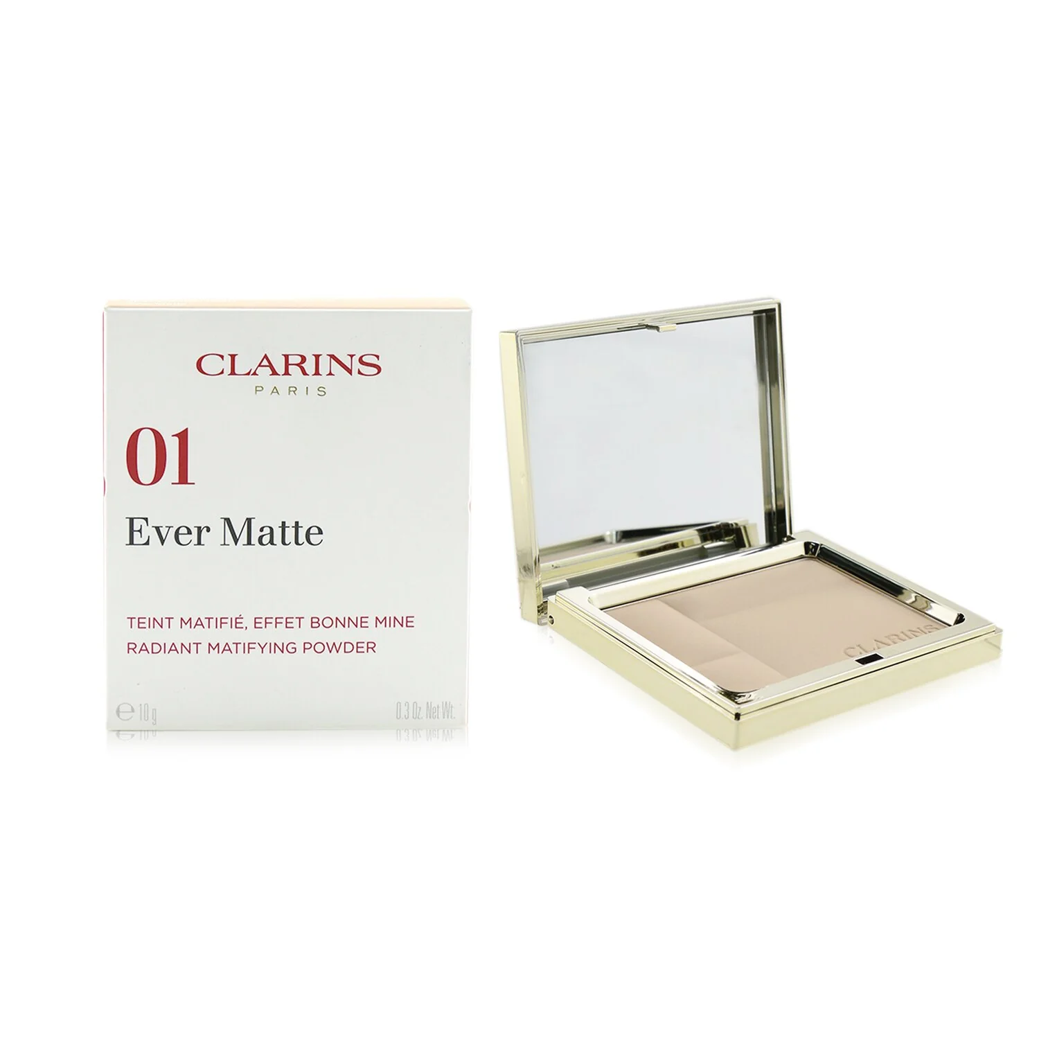 Clarins Ever Matte Radiant Matifying Powder - # 03 Transparent Warm  10g/0.3oz