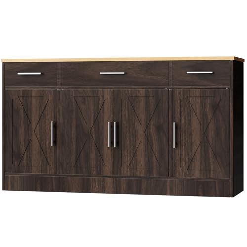 Shintenchi Buffet Cabinet with Storage,53.4
