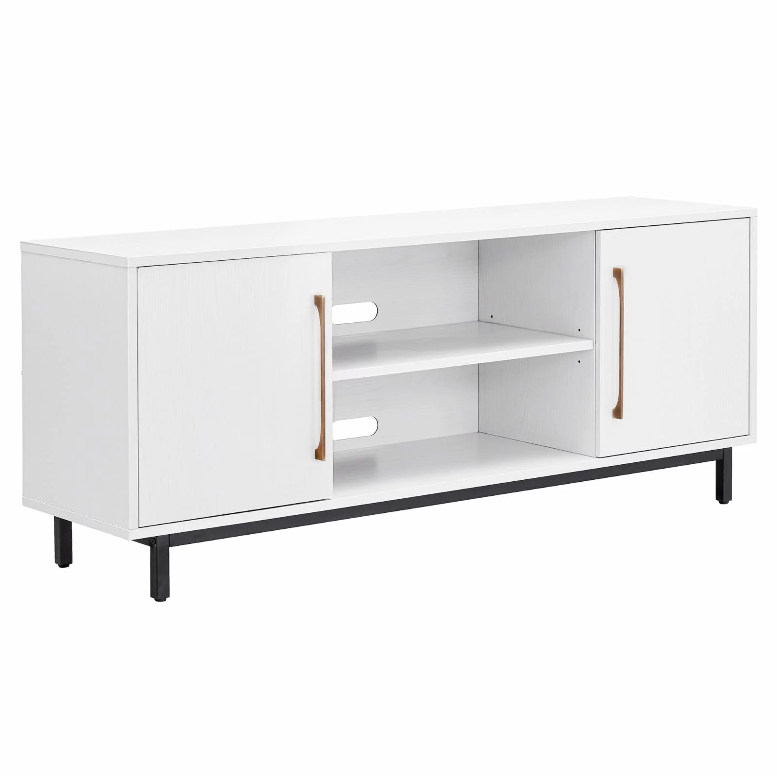 Evelyn&Zoe Julian Rectangular TV Stand for TV's up to 65