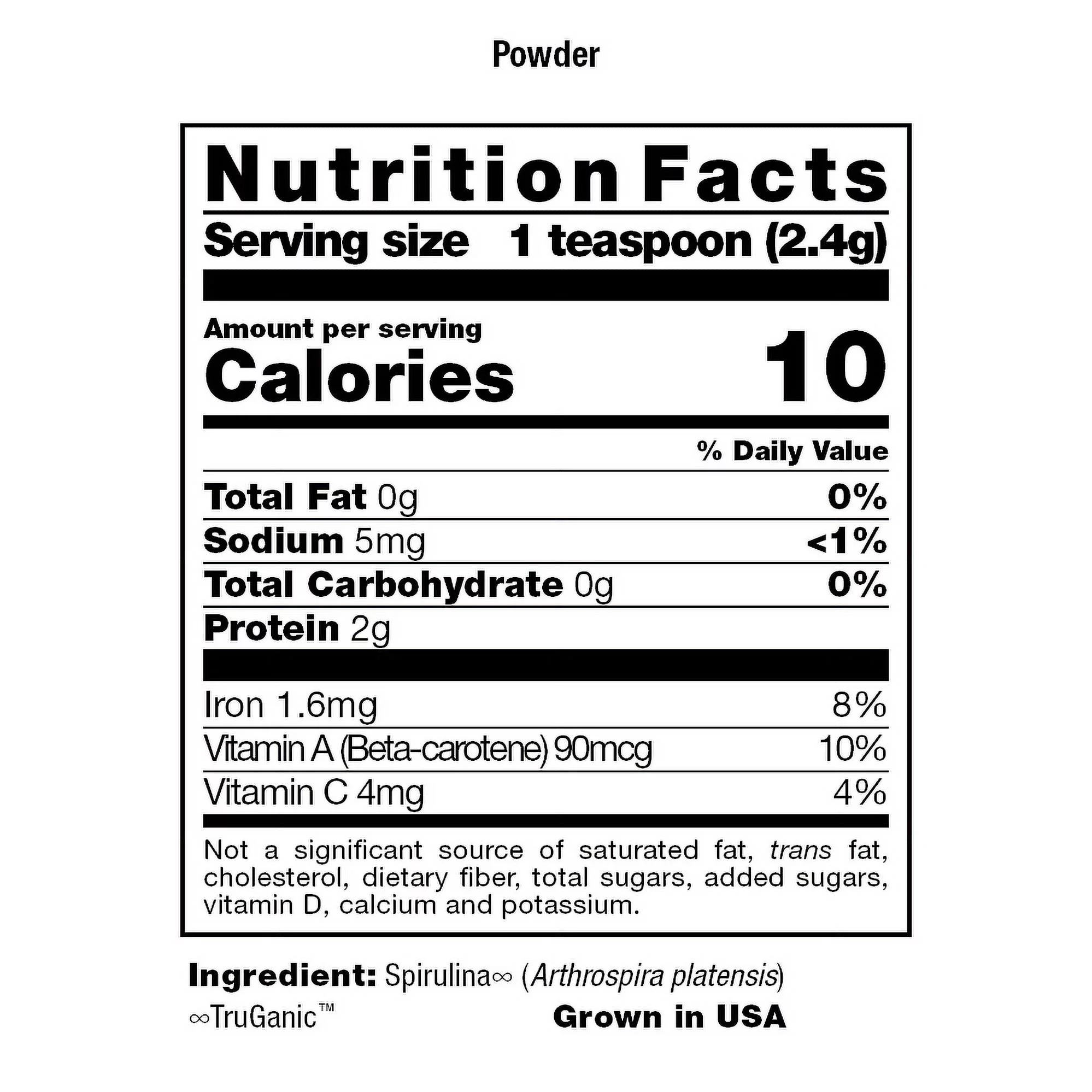 Spirulina Manna - 5.25 oz Powder