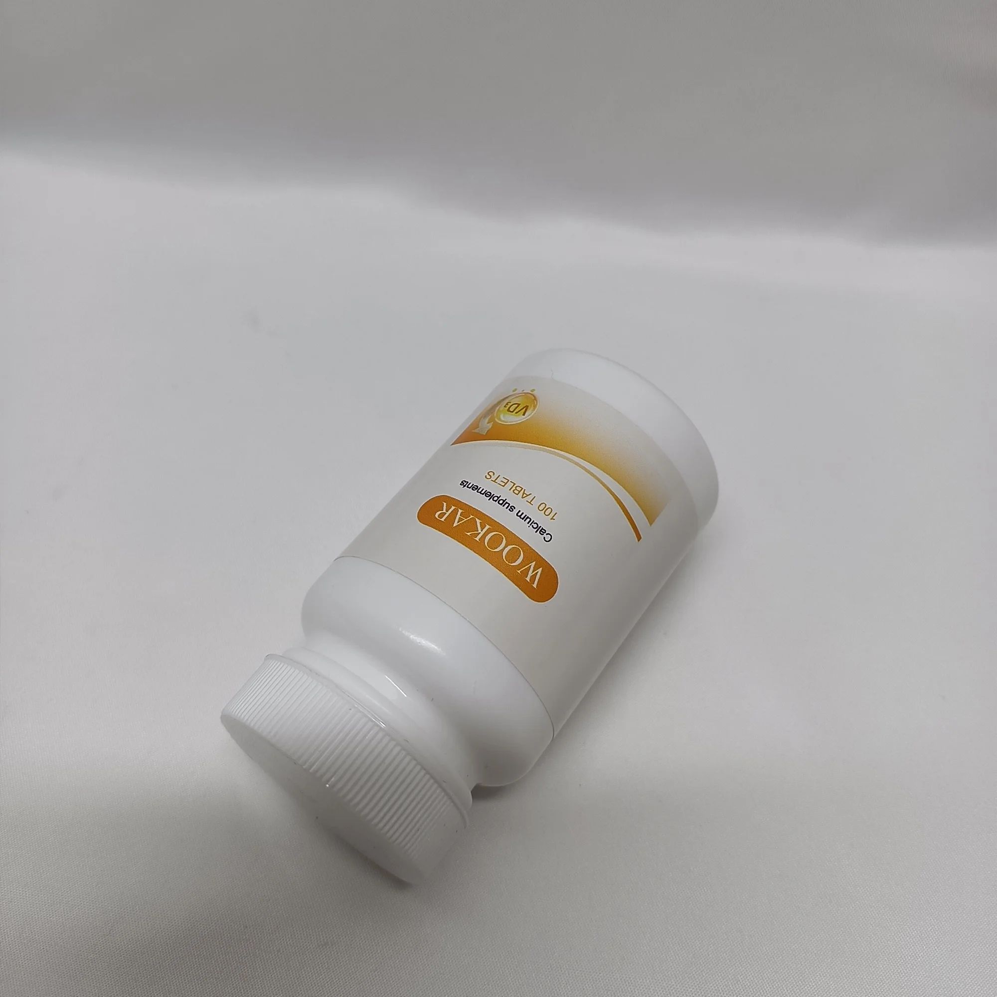 WOOKAR Calcium Supplements - 100 Tablets, White