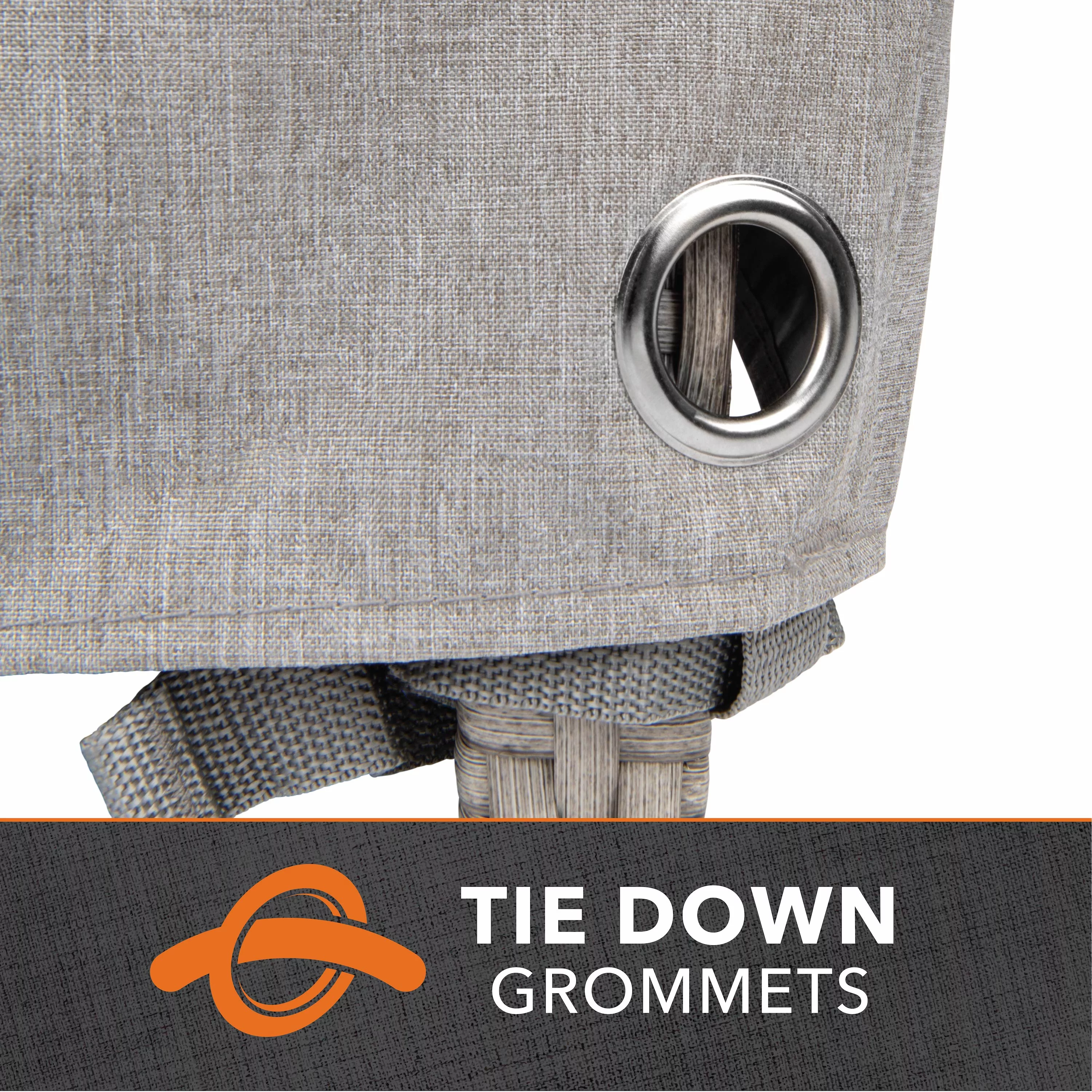 Modern Leisure Garrison Patio Loveseat Cover, Waterproof, 66