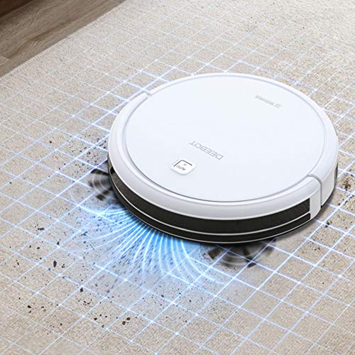 ECOVACS Winbot W1 Pro Window Cleaning Robot, Intelligent Cleaning with Dual Cross Water Spray Technology, Win SLAM 3.0 Path Planning, 2800Pa Suction Power, Edge Detection Technology, App Control,Grey