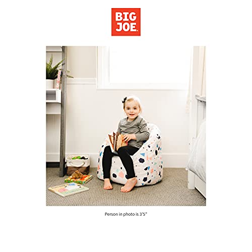 Big Joe Milano Lenox Denim Cobalt Beanbag Chair