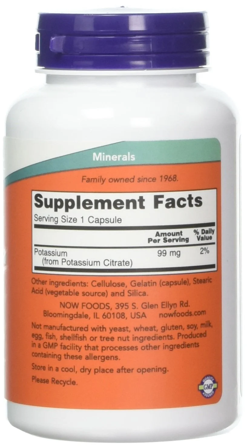 Potassium Citrate 99 Mg 180 Capsules (Pack Of 2)