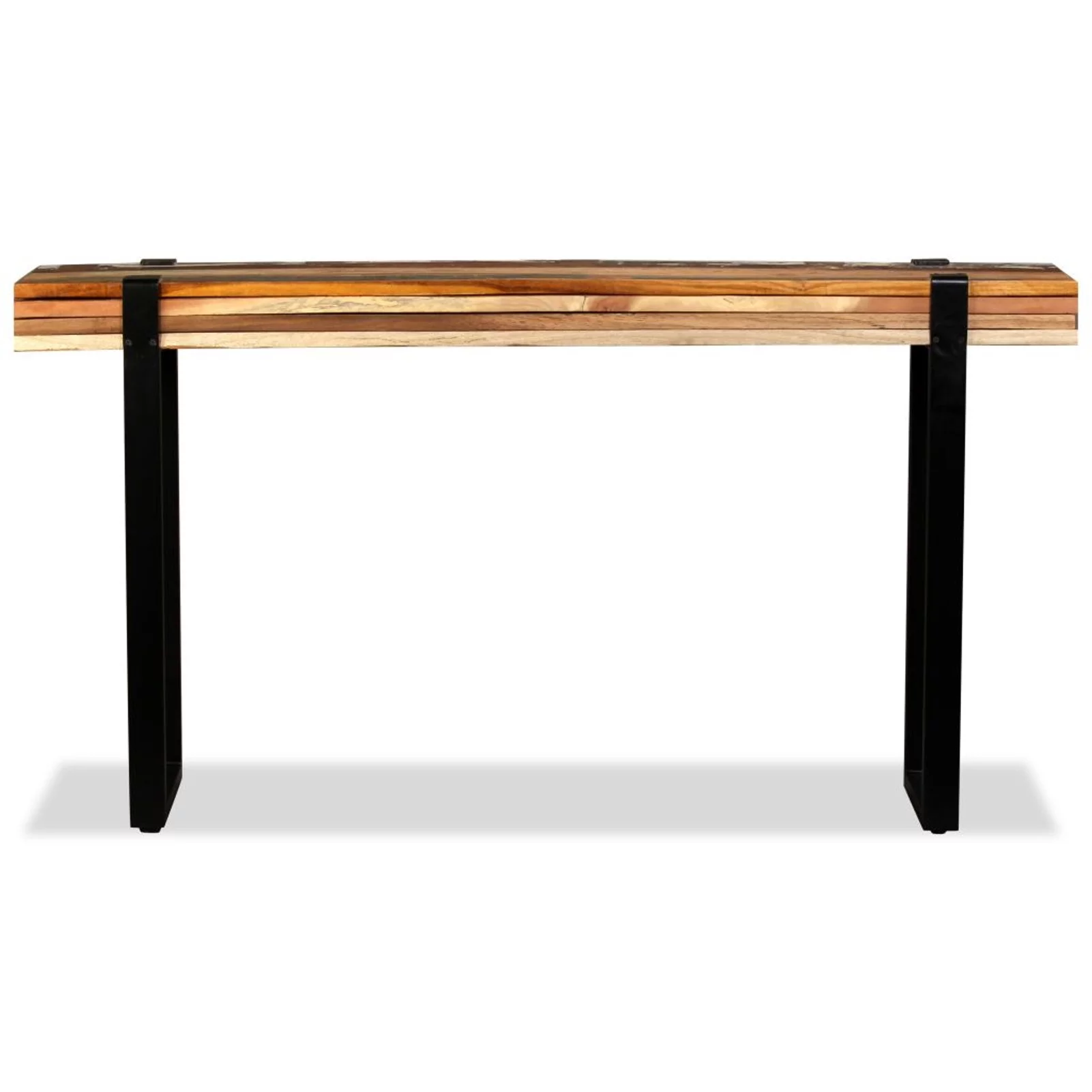 Tomshoo Console Table Solid Reclaimed Wood Adjustable