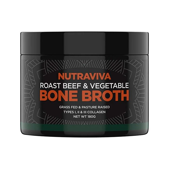 Nutraviva Bone Broth Roast Beef & Vegetable 180g