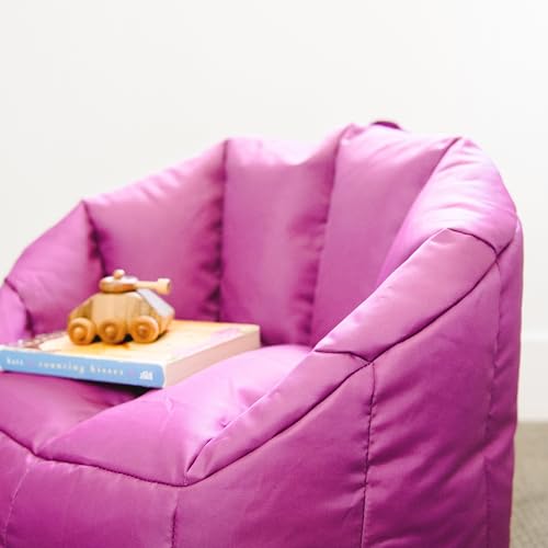 Big Joe Milano Lenox Denim Cobalt Beanbag Chair