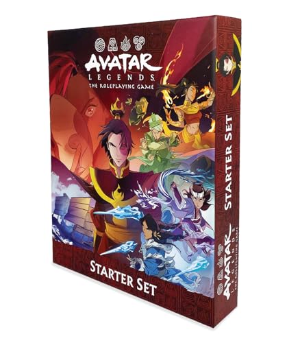 Magpie Games Avatar Legends The Roleplaying Game: Starter Set – Adventure Begins in The Four Nations