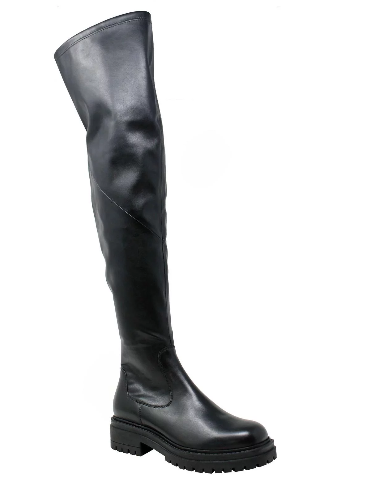 Charles by Charles David Women's Erratic Faux Leather Over the Knee Boot